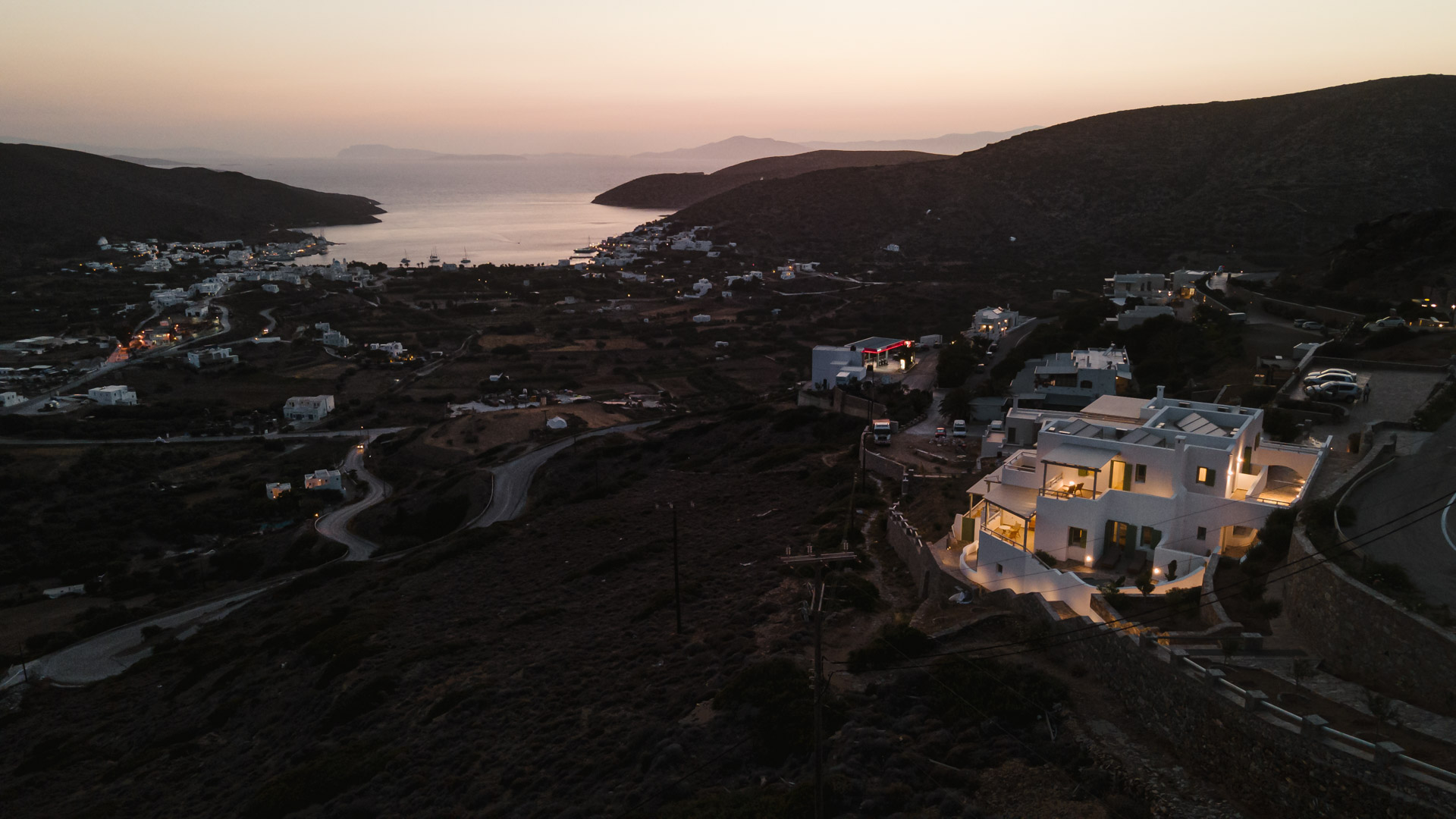 amorgos sunset